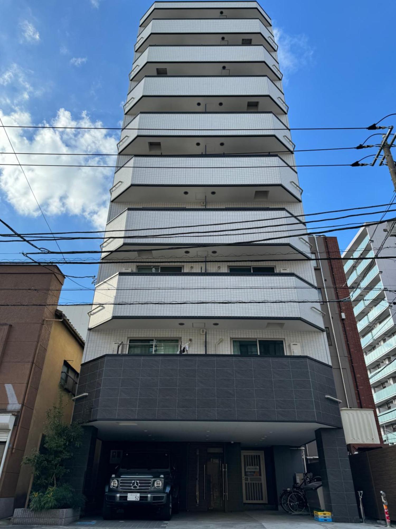 Calum Asakusa Imado Tokyoカルム浅草今戸ツインルーム新築民泊東京浅草隅田川今戸神社近くスカイツリー見えるコンビニコインランドリー近くある浅草駅まで徒歩圏内アクセス便利成田空港羽田空港銀座渋谷東京駅直通 Luaran gambar